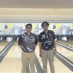 ㈲アオイ薬局チーム　須田プロ、神奈川タイヤチーム　黒川プロ